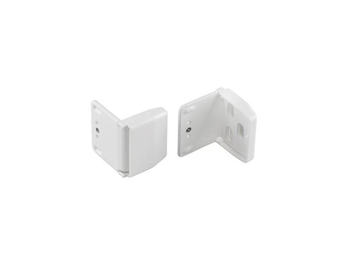 COSIFLOR Montagewinkel inkl. Abdeckkappe und Schrauben, weiss