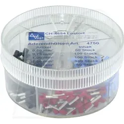 VT SORT 4750 - Streudose isoliert, 0,5 - 2,5 mm2, 400-teilig
