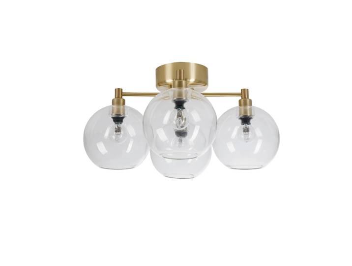 Belid Gloria Deckenleuchte Messing, Glas