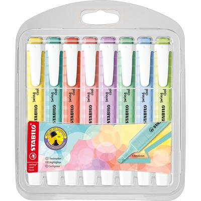 STABILO Textmarker swing cool Pastel Etui Etui VE=5x8 Stifte