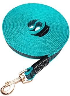 Uplifted Finds Long Dog Leash Lead High Performance Training Rope & Anti Slip Pet Traction Walking Strap blue s