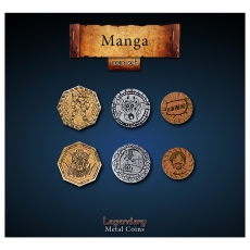 Drawlab Entertainment Manga Coin Set (24 Stück) - englisch 285907