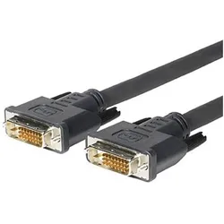 Vivolink Dvi — Dvi (10 m), Videokabel, Schwarz