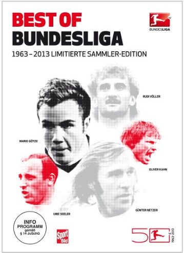 50 Jahre Bundesliga - Best of Bundesliga 1963-2013: Offizielle Limitierte Sammler-Edition (7-DVD-Box) [Limited Edition] - Preis vom 30.09.2026 09:01:18 h