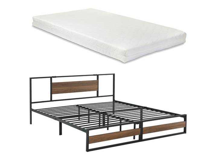 METALLBETT Villach mit Matratze