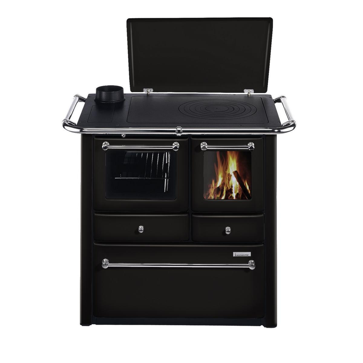 WAMSLERHAUSU Landhausherd WESTMINSTER K 85F/A ,LINKS,ANTHRAZIT, 6KW 16919416