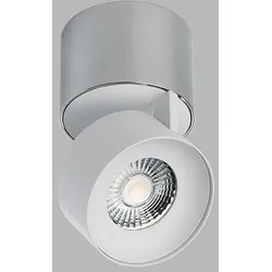 LED2 11508251 LED-Deckenleuchte Klip On 1x11W | 770lm | 2700K - einstellbar, Chrom, Weiß