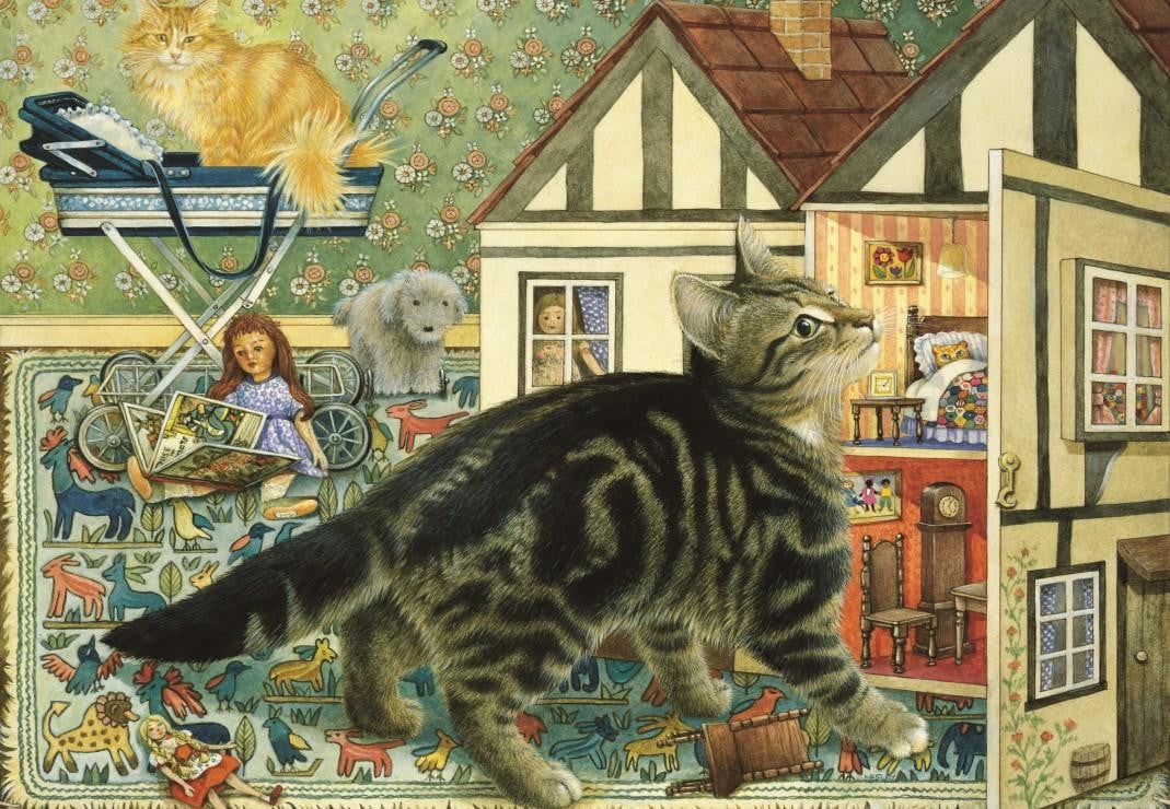Grafika Puzzel Octopussy en het poppenhuis 1000 stukjes