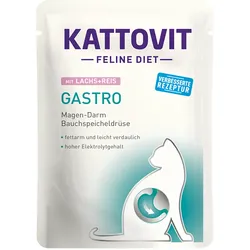 Kattovit Gastro Lachs & Reis 24x85 g