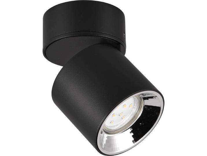TRIO GUAYANA - Plafondlamp - Zwart mat - excl. 1x GU10 4\,5W