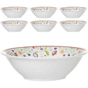 Ritzenhoff&Breker Dessertschalen Doppio Shanti, Porzellan, mit Dekor, 14,5cm, Set, 6 Stück