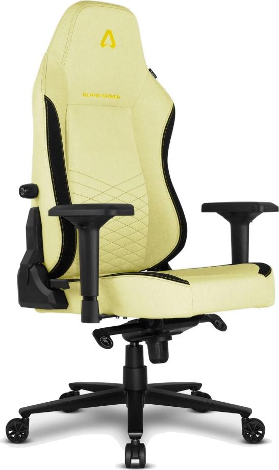 Alpha Gamer Alegra, Universal-Gamingstuhl, 150 kg, Gepolsterter Sitz, Gepolsterte Rückenlehne, Universal, Aluminium