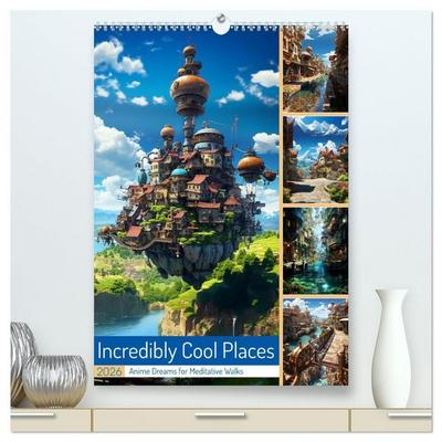 Waurick, K: Incredibly Cool Places (High Quality Premium Wal