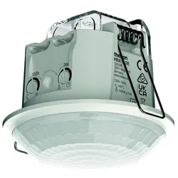 Theben, Bewegungsmelder, 1030200 PIRA T8 DE Bewegungsmelder für den Innenbereich, 200 W LED, Erfassungsbereich rund 36 (8 m)