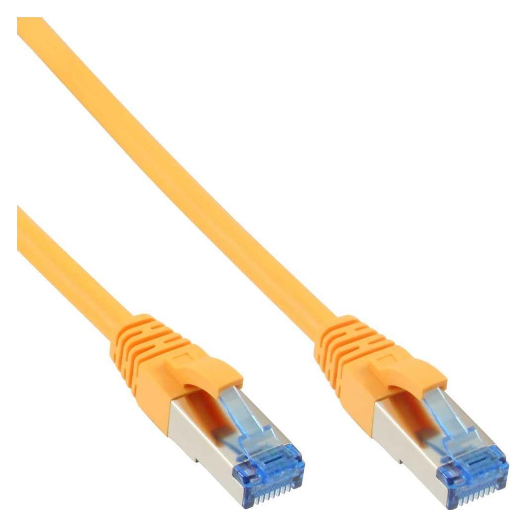 InLine Patchkabel (S/FTP, CAT6a, 0.25 m) (76821Y)