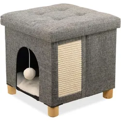 Duvoplus Gina (38 cm, Grau), Katzenbaum