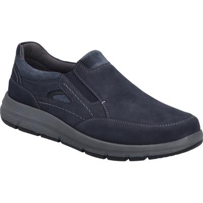 Slipper JOSEF SEIBEL "Giuseppe 09, indigo", Herren, Gr. 40, blau (indigo), Obermaterial: 100% Rindsleder Leather cow., Schuhe Slipper