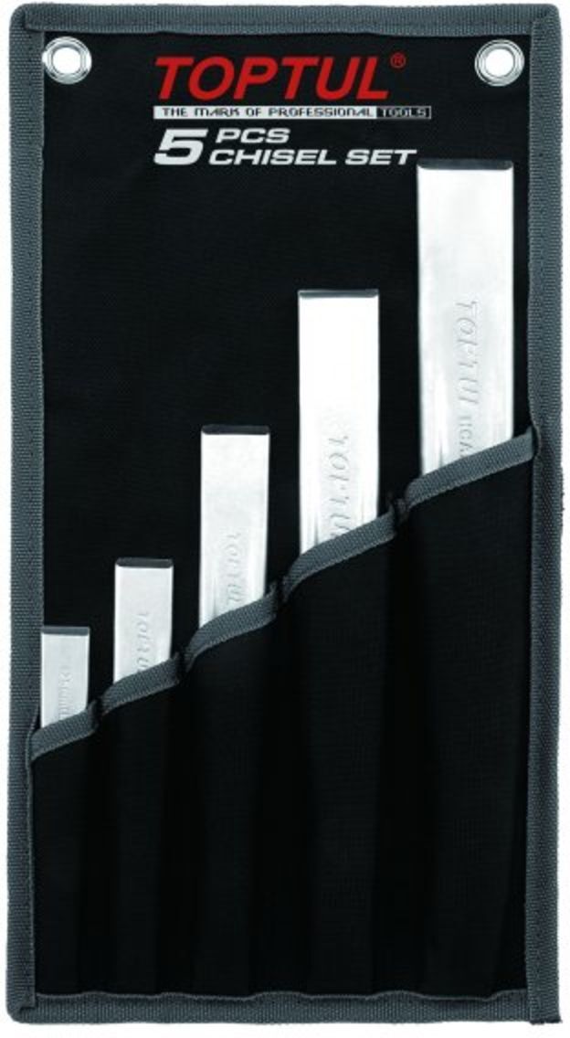 Toptul Set di scalpelli da taglio 5 Pezzo, flach