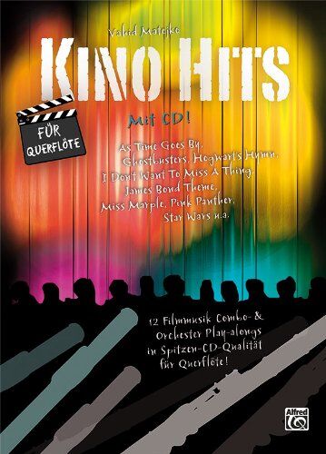 Vahid Matejko - Kino Hits für Querflöte (mit CD): 12 Filmmusik Combo- & Orchester Play-alongs in Spitzen-CD-Qualität für Querflöte - Preis vom 30.09.2026 09:01:18 h