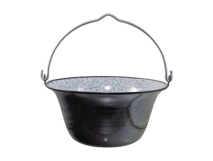 Grilltopf Garcima Gulaschkessel 16 , schwarz, 16 l, Töpfe, Grilltopf