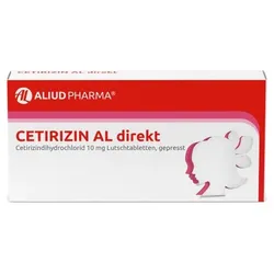 CETIRIZIN AL direkt Lutschtabletten 7 St