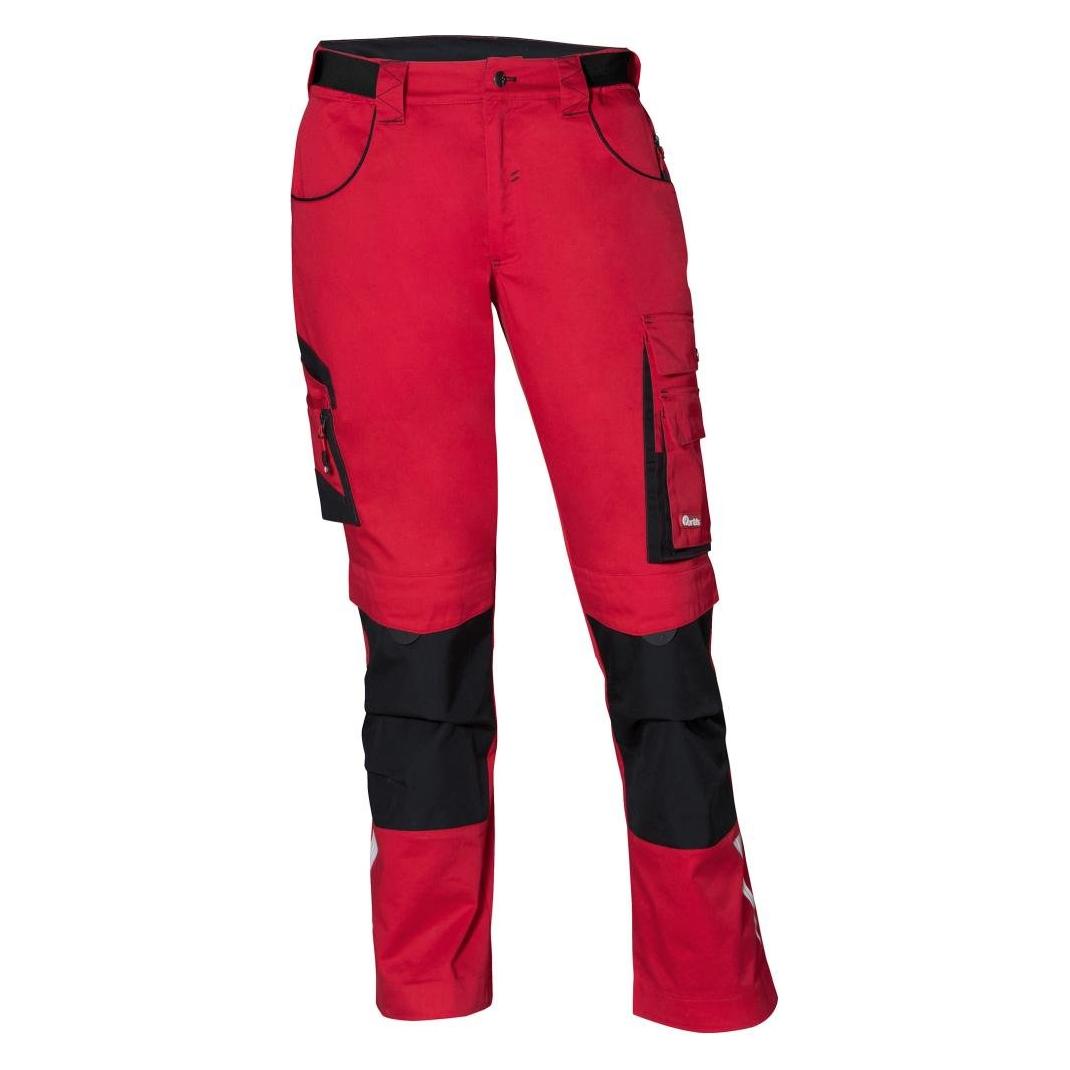 Magni FORTIS Herren Bundhose/Arbeitshose 24 rot/schwarz Gr.102 (102) (4317784747202)