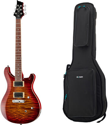 Harley Benton CST-24 Paradise Flame w/Bag Paradise Amber Flame