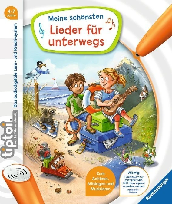 Ravensburger tiptoi Meine schönsten Lieder für unterwegs