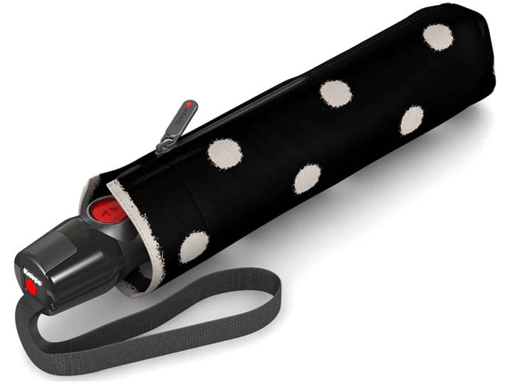 Knirps T.200 medium duomatic dot art schwarz
