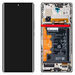 Honor Display Unit für 70, mit Akku, Midnight Schwarz (Display, Honor 70), Mobilgerät Ersatzteile, Schwarz