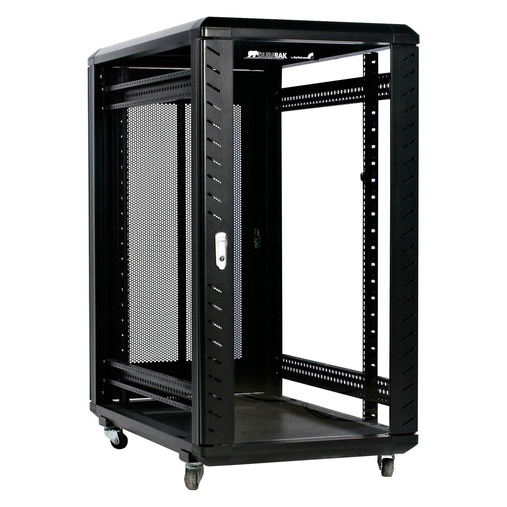 StarTech 22U 36IN SERVER RACK CABINET (22 HE) (RK2236BKF)