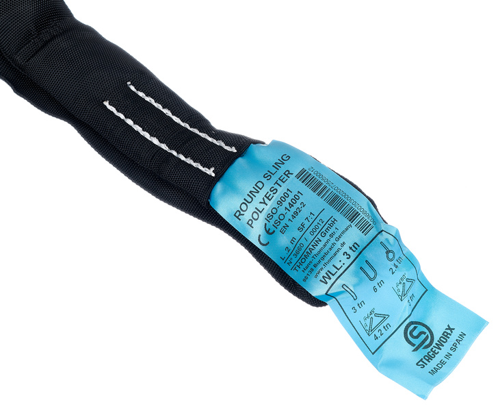 Stageworx Round Sling WSL-30 4m nero