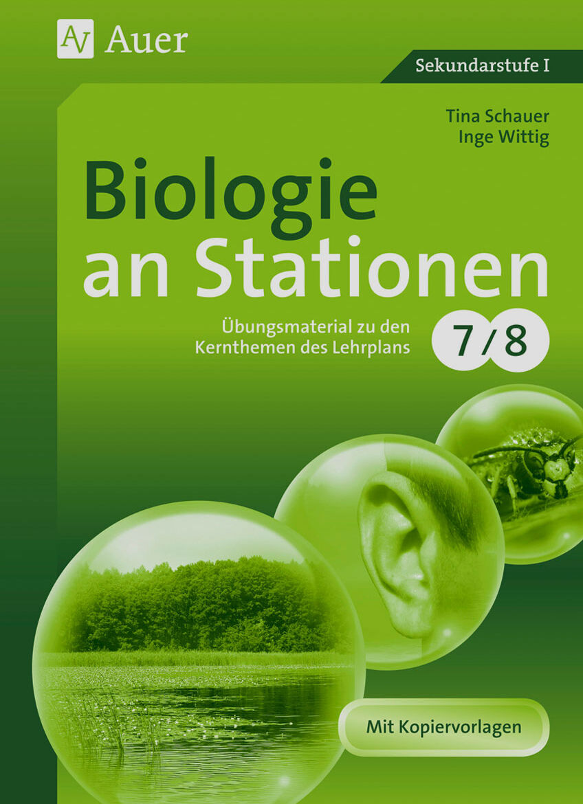 Auer Verlag Biologie an Stationen 7-8