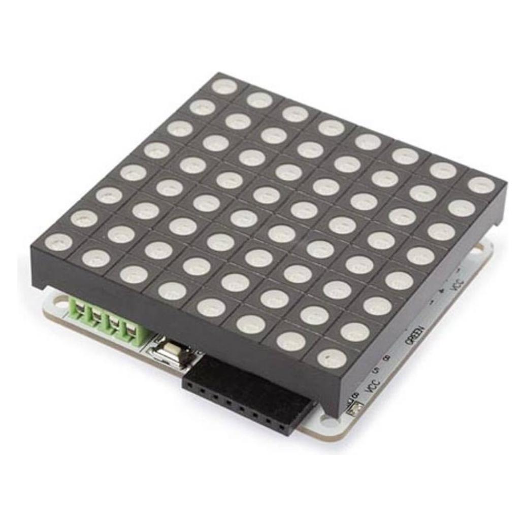 Whadda Rgb-Led-Matrixplatine Und Treiberplatine Basierend Auf Atmega328 (WPB439)