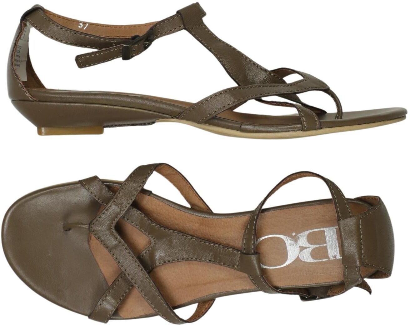 Best Connections by heine Damen Sandalen, Braun, Gr. EU 37, Leder - Second Hand
