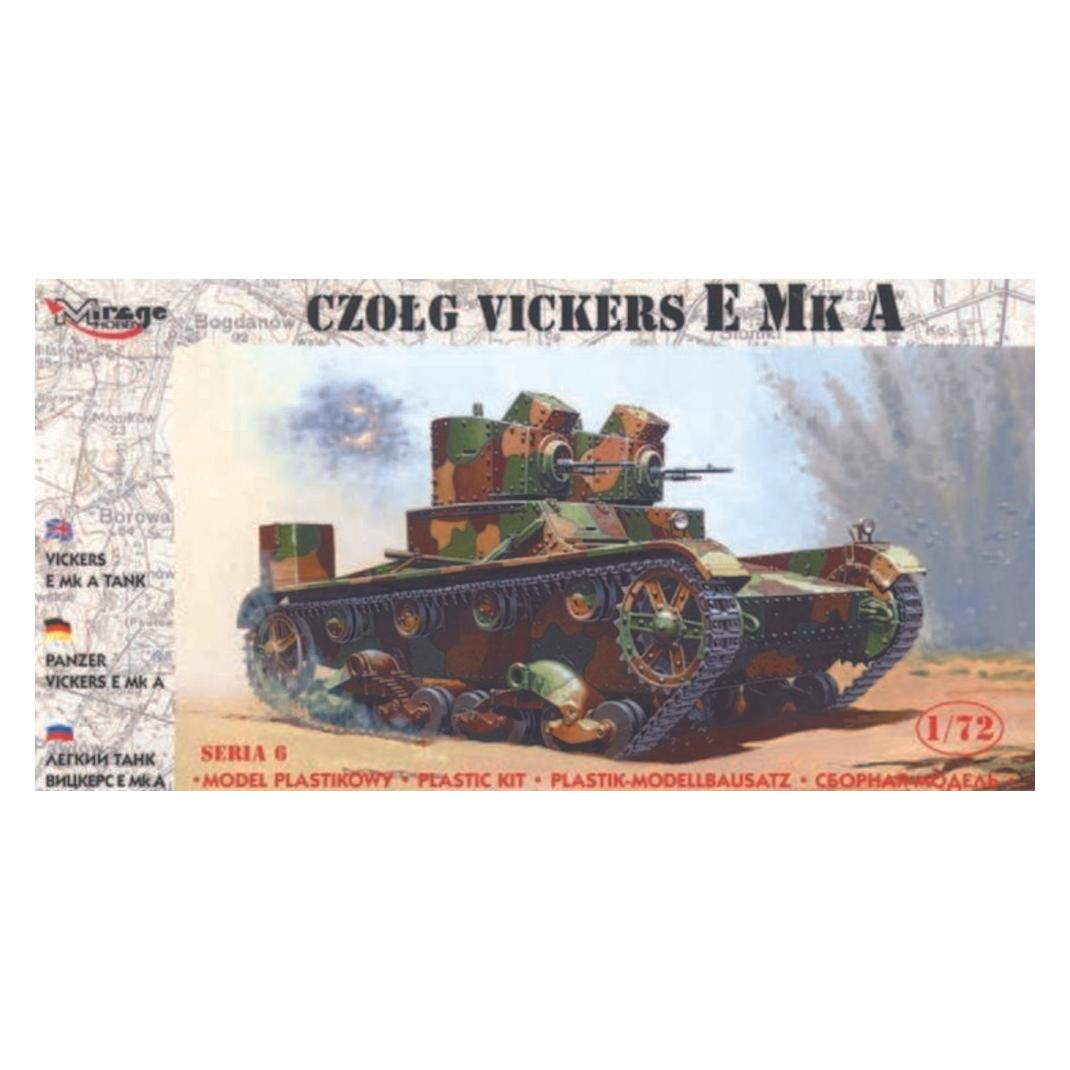 Mirage Hobby Leichter Panzer Vickers E Mk A (726003)