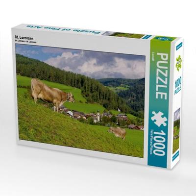 CALVENDO Puzzle St. Lorenzen | 1000 Teile Lege-Größe 64x48cm Foto-Puzzle für glückliche Stunden
