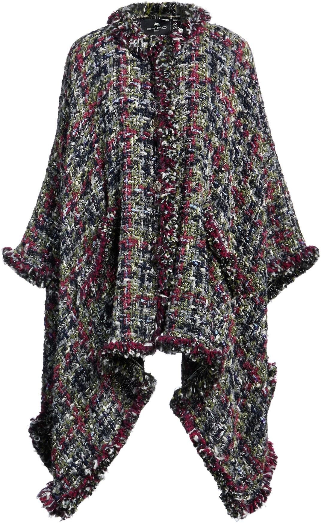 Etro Poncho Mujer Carbón ONESIZE Mujer
