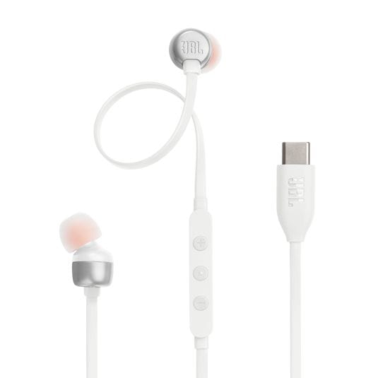 JBL Tune 310C In-Ear Kopfhörer kabelgebunden USB Typ-C (Weiß) JBLT310CWHT