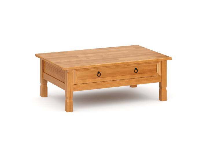 Beistelltisch EMILIANO 100 x 65 x 37 cm natur