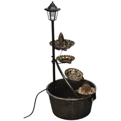 Décoshop26 - LED-Brunnen mit Pumpe Innendekoration 52 x 41,5 x 91 cm DEC020773 DEC020773