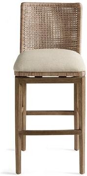 "Sanibel Swivel Bar & Counter Stool - Bar Height (30"" Seat), Harvest/Bar Height - Grandin Road"