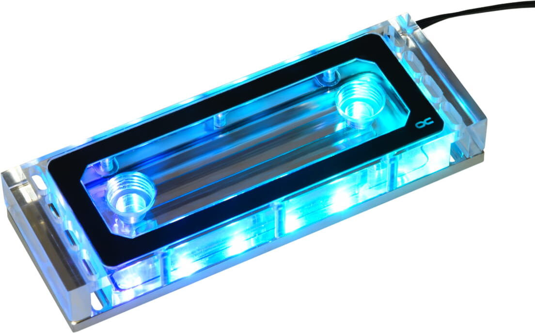 Alphacool Aurora Acryl X4 D-RAM Wasserk&uuml;hler
