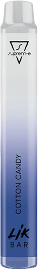 Lik Bar Cotton Candy Suprem-E Pod Mod Usa E Getta - 600 Puffs