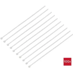 Tru Components, TC-BT-880-12.4-N 880 mm 12.4 mm Natur 100 St. (Kunststoffkabelbinder, 880 mm, 100 Stk.)