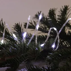 FHS LED-Lichterkette 100 LED kaltweiß