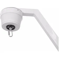 Eurolite Stativhalterung mit Motor für Spiegelkugeln bis zu 50cm ws + Schnellverbindungsglied (50 cm), Spiegelkugel, Weiss