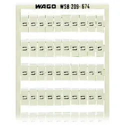 WAGO GmbH &amp; Co. KG WSB-Bez. S: L1 (100X) 209-674