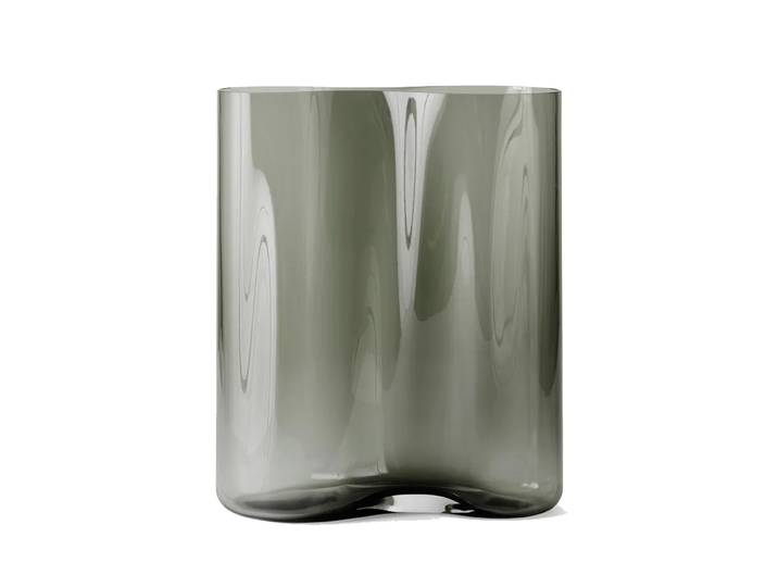 Audo Copenhagen Vase Aer 33 cm Smoke