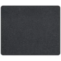 KARAT Bodenschutzmatte Viking - Bürostuhlunterlage aus Polyester - Für Hartböden - Dunkelgrau / 100 x 120 cm